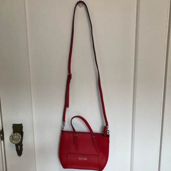 Guess Delaney Red small tote - Picture 8 of 8